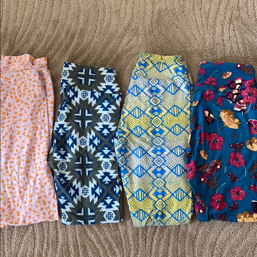 Lularoe one size Leggings. Excellent condition